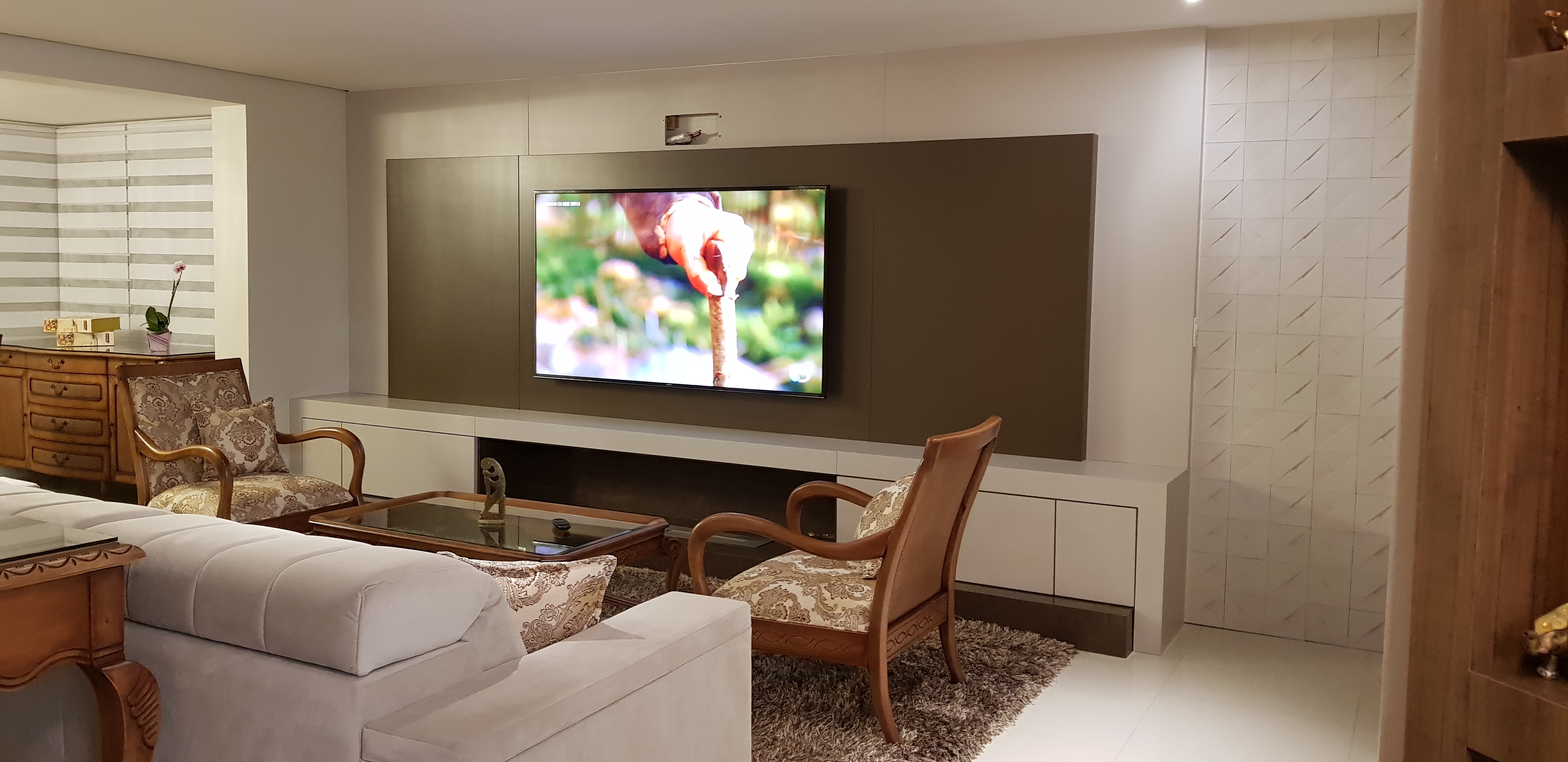 Painel de tv sala de estar